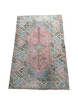 No. 304 Vintage Turkish Rug 3'8" x 5’8”
