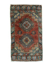 No. 537 Vintage Scatter Rug 35" x 20"