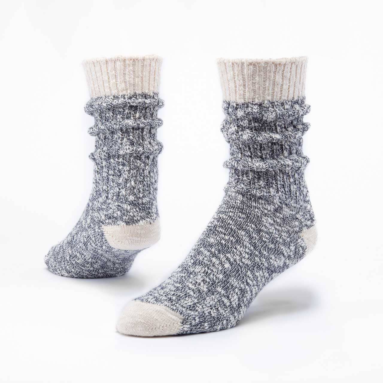 Organic Cotton Heathered Ragg Socks