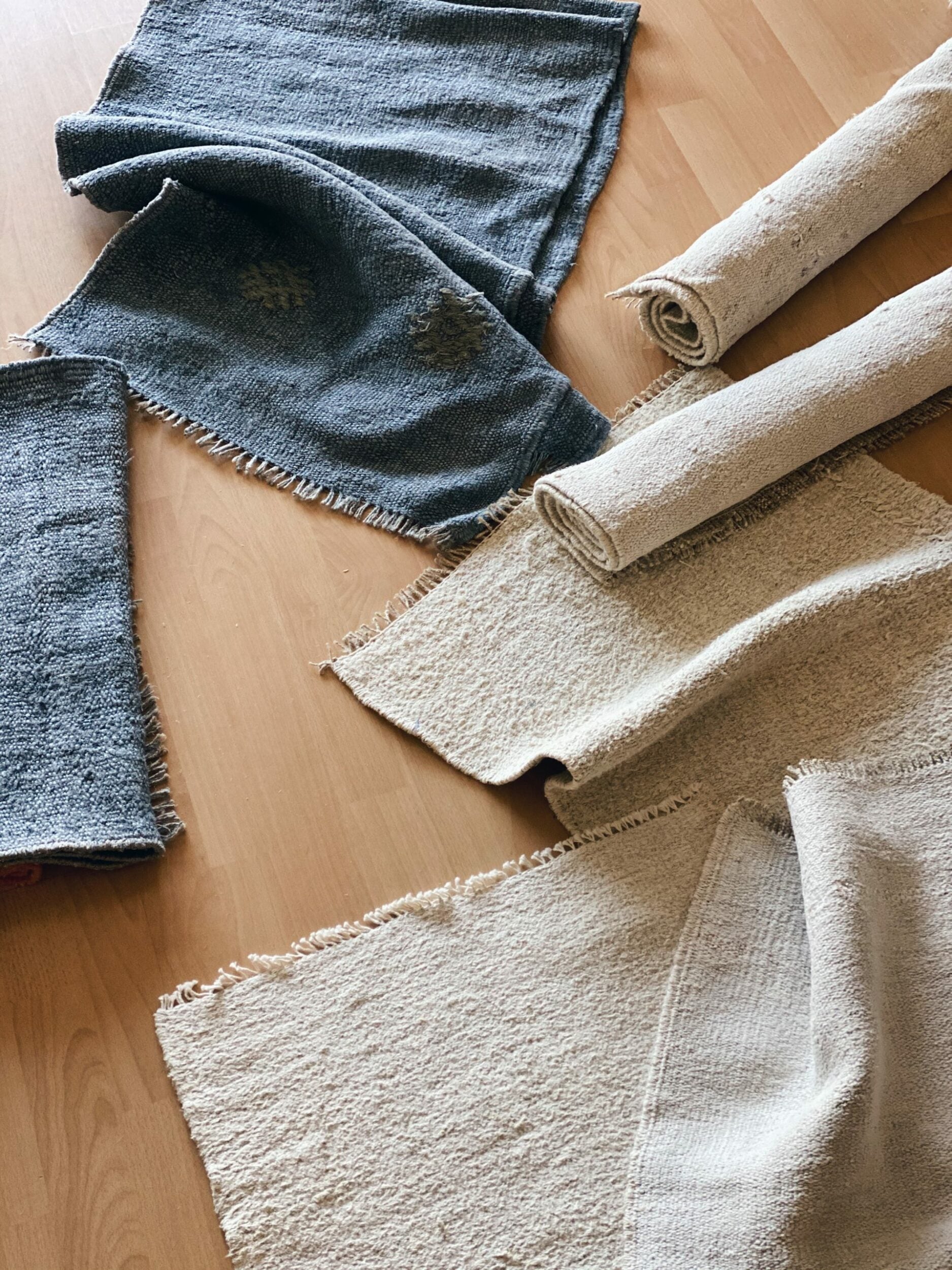 7&#39; Vintage Hemp Runners