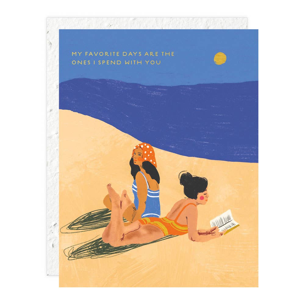 Beach Girls - Love + Friendship Card