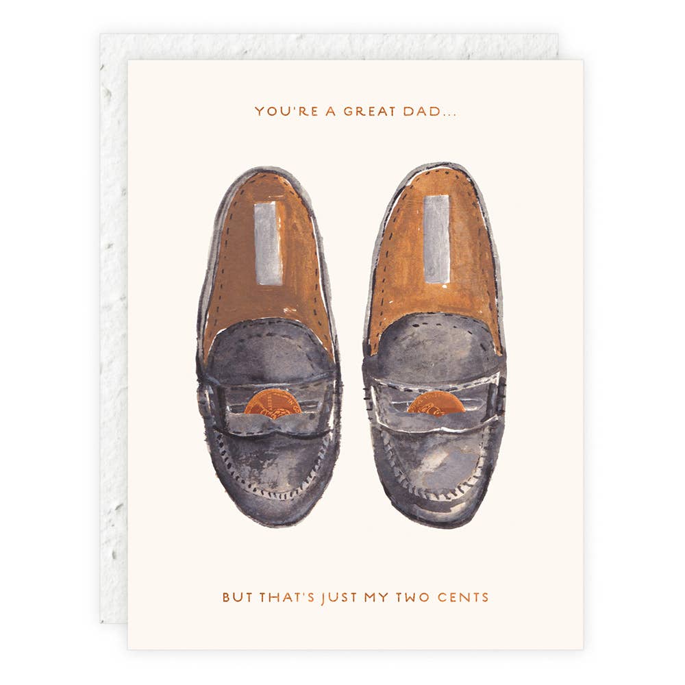 Penny Loafers - Father&#39;s Day Card