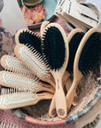 Hair Brush with Wooden Pins