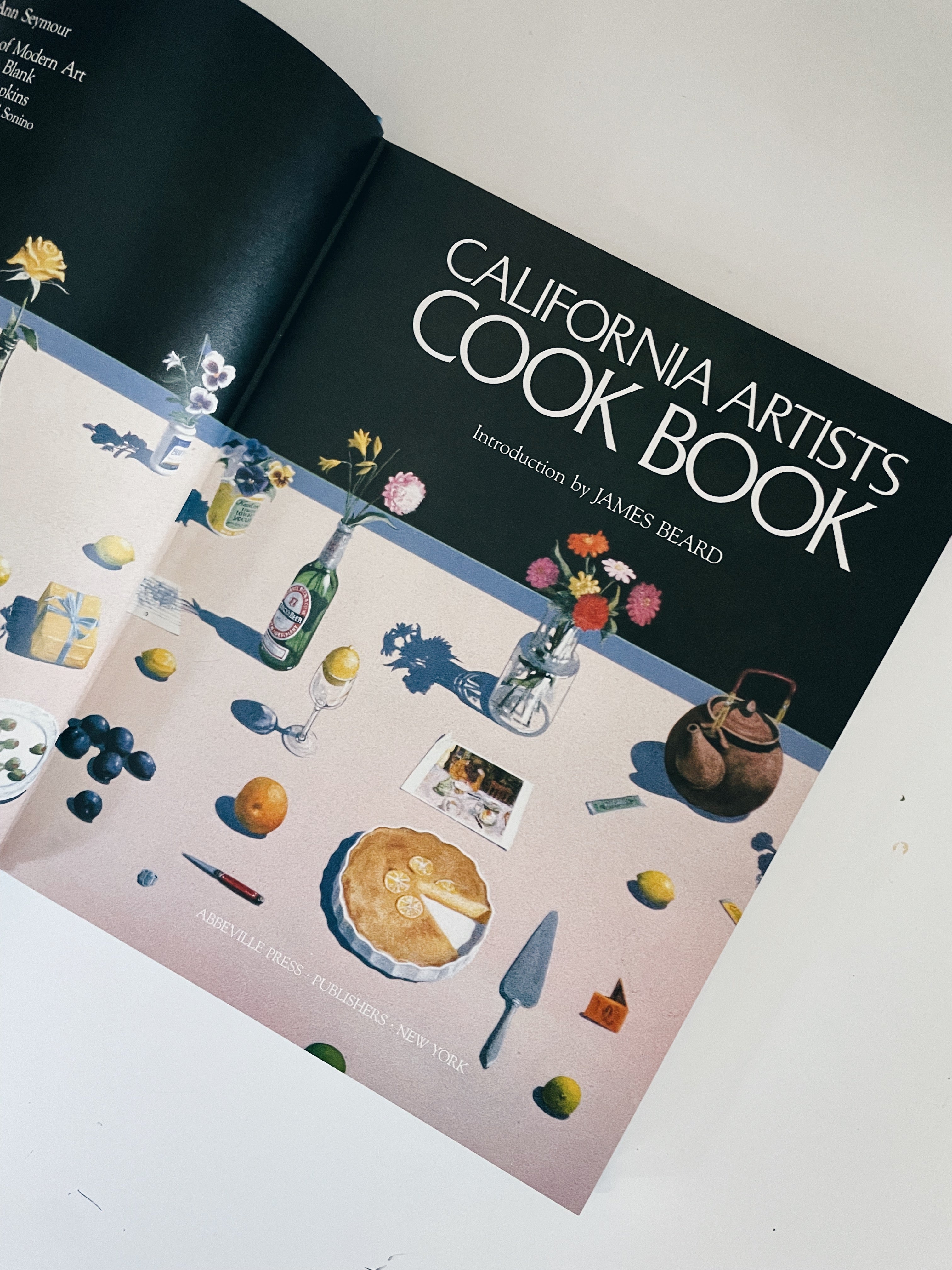 California Artists Cook Book