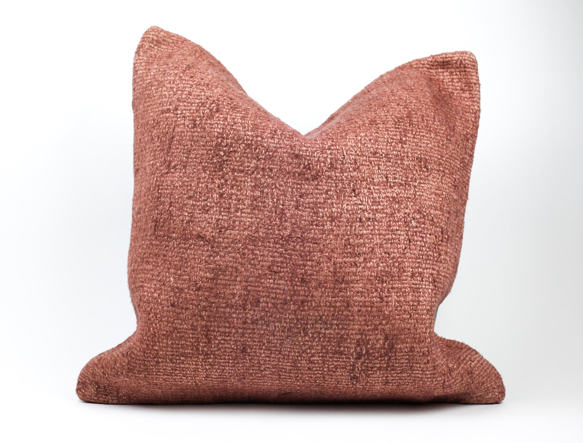 small blush hemp pillow