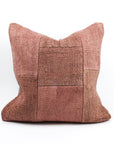 20" Vintage Hemp Patchwork Pillows