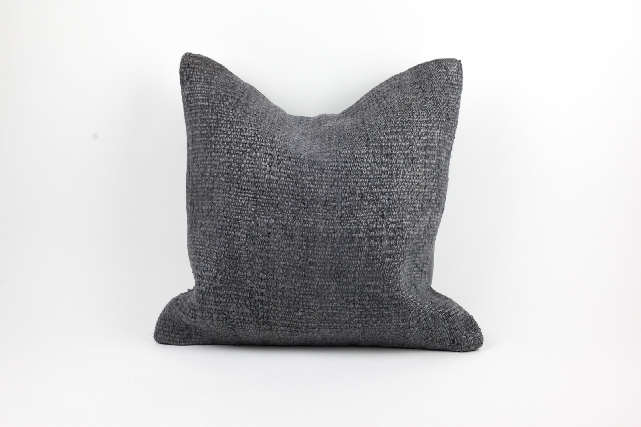 charcoal hemp pillow