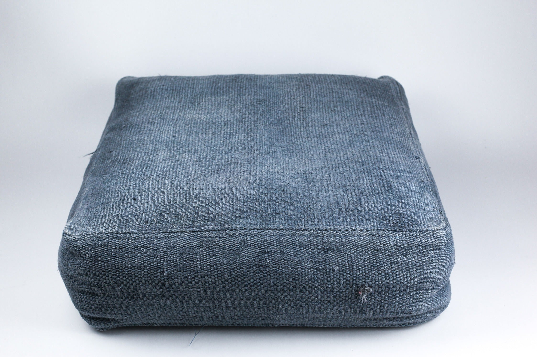 Vintage Hemp Floor Poufs