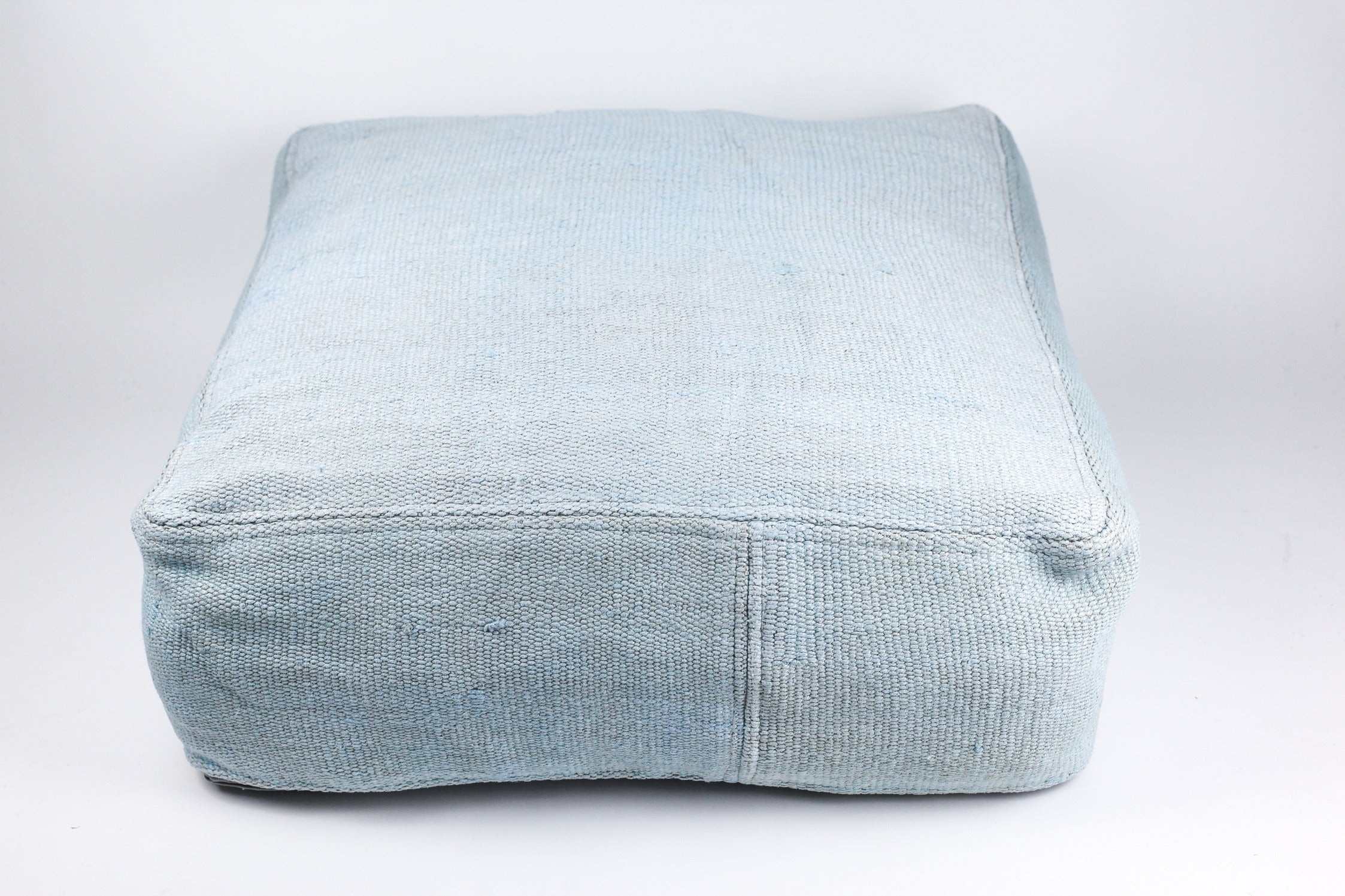 Vintage Hemp Floor Poufs