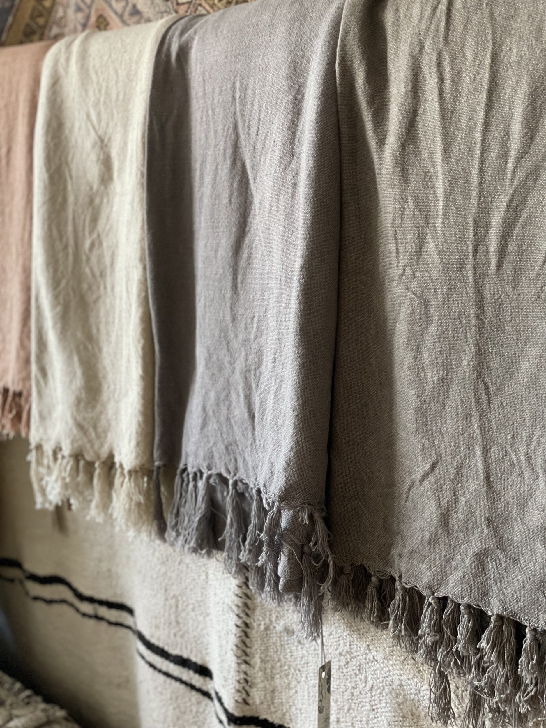 Plant Dyed Linen Peshtemals