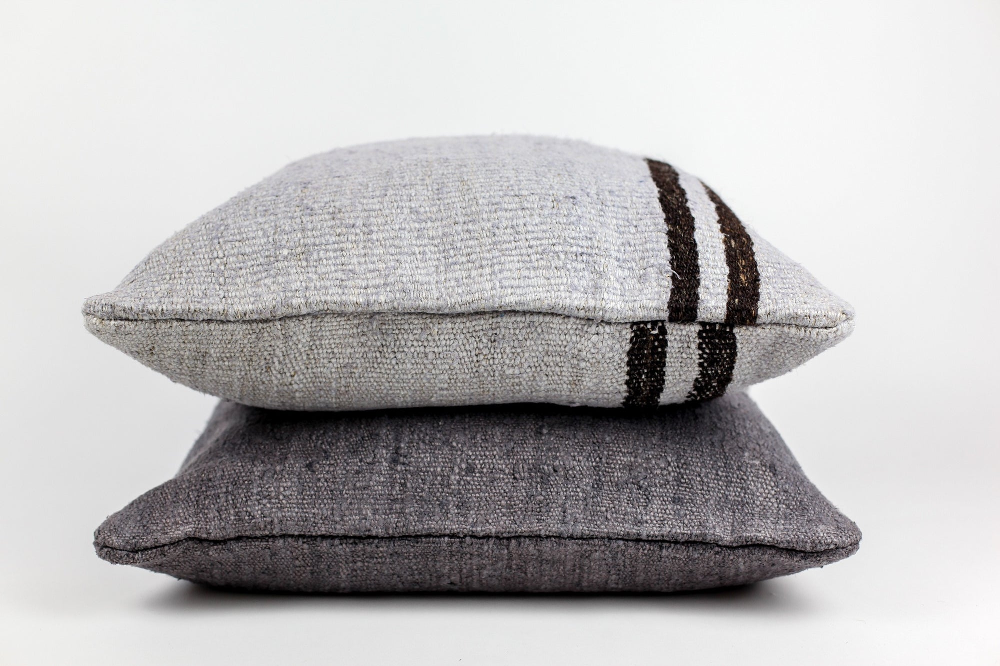 20&quot; Double Sided Vintage Hemp Pillows