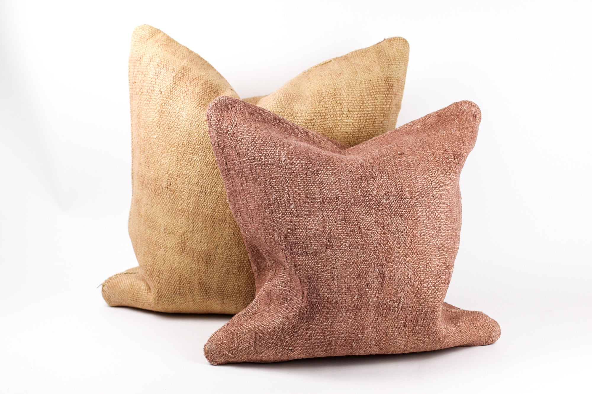 20&quot; Double Sided Vintage Hemp Pillows