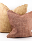 20" Double Sided Vintage Hemp Pillows
