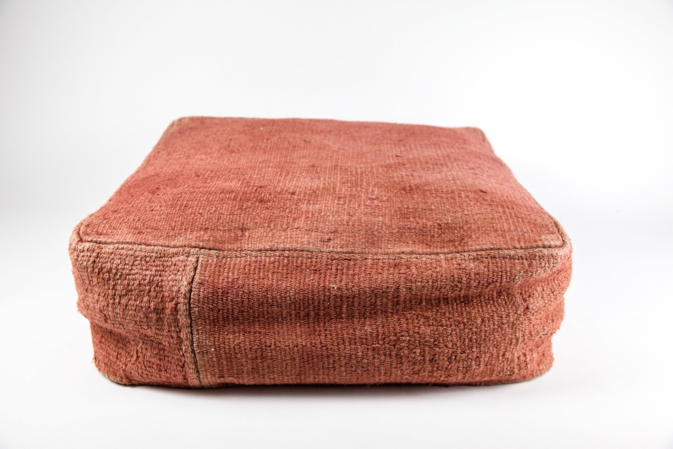 Vintage Hemp Floor Poufs