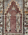 No. 1010 Vintage Anatolian Rug 2'8" x 4'2"