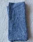 Blue Chambray Linen Napkins