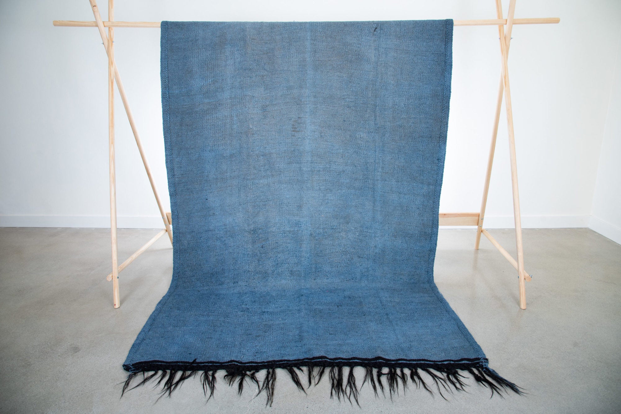 No. 1008 Vintage Hemp Rug 5'7
