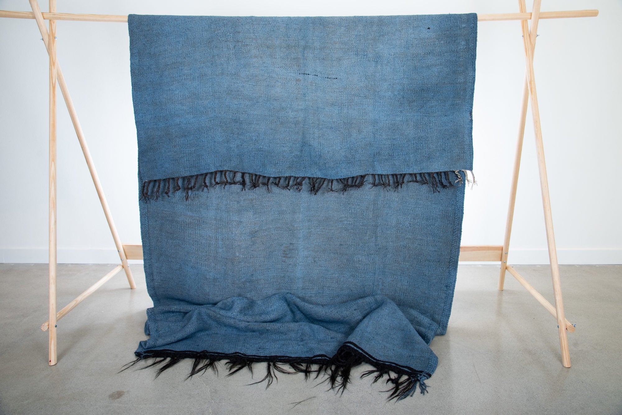 No. 1008 Vintage Hemp Rug 5'7