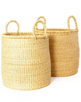 Two Handled Tall Floor Baskets