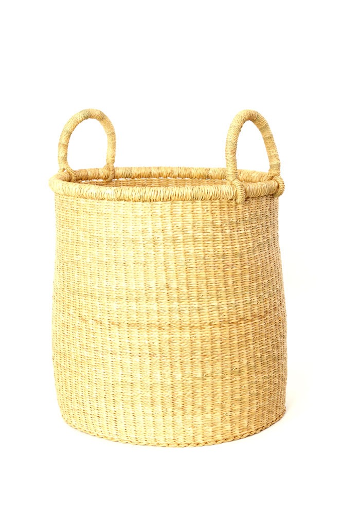 Two Handled Tall Floor Baskets