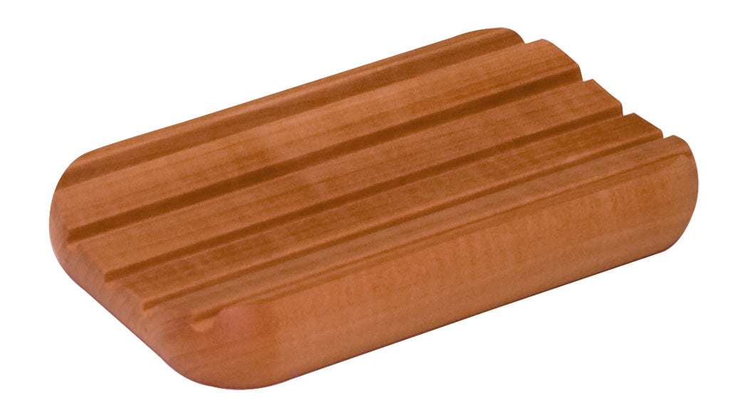 Rounded Wooden Soap Dish